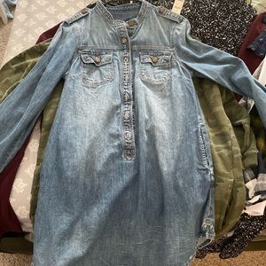 Gap distressed dress